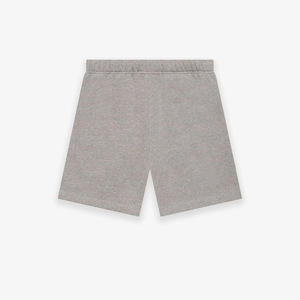 Pantalones cortos informales de moda urbana estadounidense, 100% algodón, con estampado deportivo, elásticos, color gris, para hombre. - Product Image 3