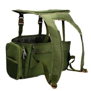 Sac à dos de pêche en nylon vert sportif, sacs de loisirs, sac de pêche en gros, boîte de pêche - Product Image 5