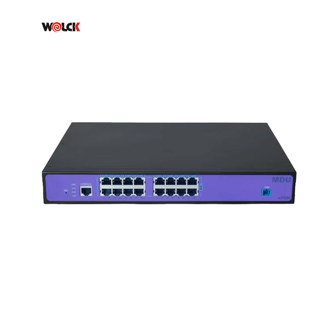 POE/PoE+ Function 16-Port ONU GPON\EPON XPON MDU for SMB Connectivity for FTTH Wi-Fi Networks