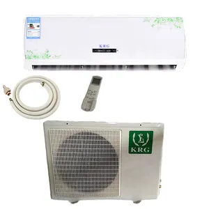 Fabrika ODM Mini asılı AC duvar split klima ısı pompası monte klima 12000BTU invertör sistemi fiyat