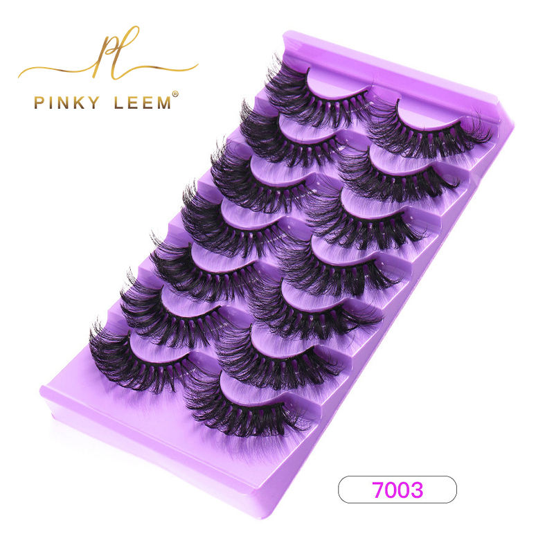 7 pairs of dazzling eyelashes