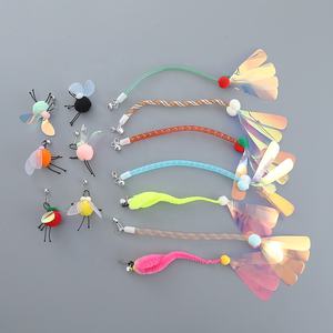 Gemischte Modelle Haustierbedarf Katzenspielzeug Kätzchen Zubehör Katzenangel Nachfüllung Katzenstab Ersatzfedern - Product Image 3