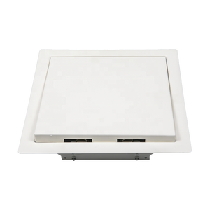 Fengze taille personnalisée 0.9mm Zintec acier poudre revêtement profil plafond mur trappe Inspection porte panneau d'accès avec poussoir - Product Image 3