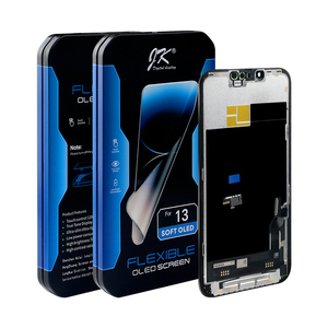 หน้า<span class=keywords><strong>จอ</strong></span> Jk Soft OLED LCD สำหรับ <span class=keywords><strong>iPhone</strong></span> <span class=keywords><strong>13</strong></span> ซ่อมแซมหน้าจอแตก เปลี่ยนจอสัมผัส LCD - Product Image 1