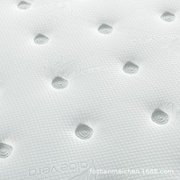 Colchón ortopédico de espuma viscoelástica de Gel de látex de confort de lujo Euro Top Pocket Spring Hotel Bad and Mattress Queen