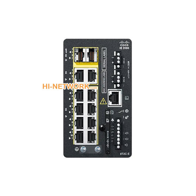 Sealed New Ciscos IE-3100-8T2C-E IE3100 Series W/8 Ports GE Copper and 2 GE Combo Uplinks NE Network Switch