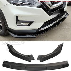 <b>Car</b> Front Bumper Lip Splitter <b>Diffuser</b> Spoiler Bumper Guard Protector Body Kit <b>For</b> Nissan X-Trail 2017-2020 <b>Car</b> Accessories - Product Image 1