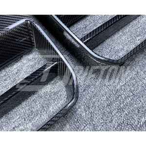 Rejilla frontal de fibra de carbono seca estilo ST para BMW G80 M3 G82 M4 2020-2024 - Product Image 5