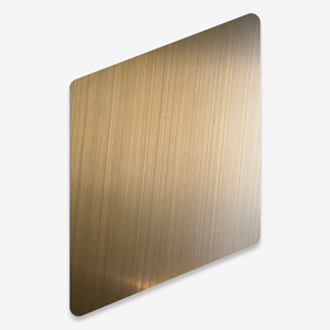 Placas de acero inoxidable Nano Hairline de alta calidad 201 304 316 hojas decorativas de acero inoxidable - Product Image 2