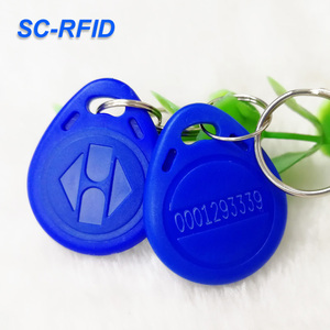 Đầy Màu sắc ABS 13.56MHz thông minh lập trình RFID kiểm soát truy cập <span class=keywords><strong>Key</strong></span> <span class=keywords><strong>Fob</strong></span> 1K Chip vòng chìa khóa thẻ giá rẻ kiểm soát truy cập thẻ cho khách sạn - Product Image 1