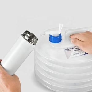 HISPEED Collapsible Foldable 5L/10L/15L Plastic Drinking <strong>Water</strong> <strong>Container</strong> <strong>with</strong> <strong>Tap</strong> Food Grade Safe &amp; Eco-Friendly - Product Image 3