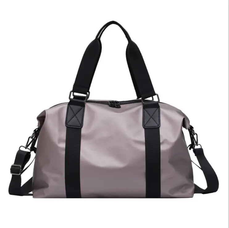 Bolsa de bagagem para viagem de ombro único, portátil multifuncional personalizada, nova moda, esportiva, para academia, duffel