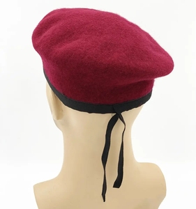Berretti Personalizzabili in Lana per Uomo e Donna con Fodera e Nastro, Berretto Tattico Verde Oliva per Sicurezza e Scuola - Product Image 2