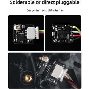 HGLRC ELRS 2,4 GHz Alta frecuencia de actualización Nano Módulo ExpressLRS RX Módulos inalámbricos y RF - Product Image 5