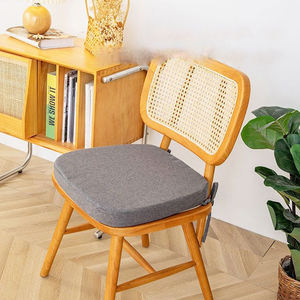 وسادة كرسي طعام خارجية مخصصة من المصنع، مصنوعة من الفوم الذاكر الأصلي مع غطاء قماشي مقاوم للماء - Product Image 2