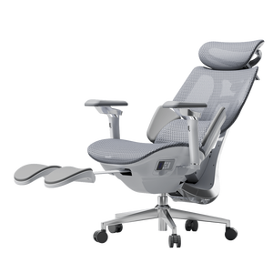 Hbada X7 Ergonomischer Bürostuhl mit Netzrücken, Aluminiumfüßen, Höhenverstellbar, Omni-Direktional, Atmungsaktiv – Jetzt im Angebot - Product Image 1