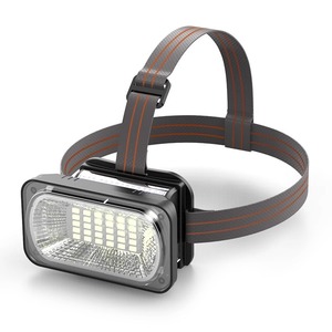 Linterna Frontal Recargable LED de Amplio Alcance (100-199M) para Trabajo al Aire Libre, Minería y Exploración de Playas - Product Image 1
