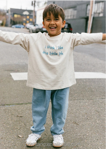 Camiseta de <span class=keywords><strong>Manga</strong></span> <span class=keywords><strong>Larga</strong></span> 100% Algodón para Niños, Unisex, Camiseta de Verano para Bebé con Logotipo Personalizado en la Parte Delantera, Ropa Lisa - Product Image 3