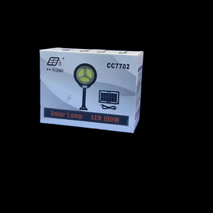 Lámpara Solar LED para Calle con Control Remoto, 100W, IP67, Impermeable y Resistente al Polvo, Estándar Europeo, Bajo Consumo, para Jardín - Product Image 6