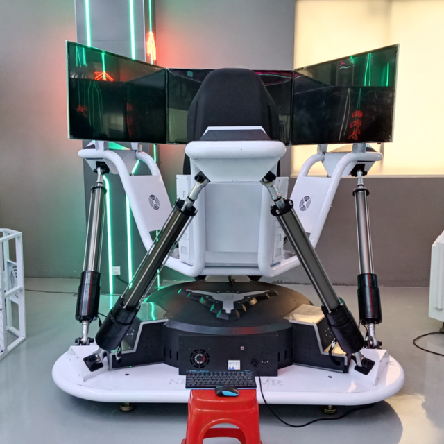 Original Factory 3 Screen VR Racing Arcade Machine 6DOF Motion Driving Simulator Virtual Reality for Game Center