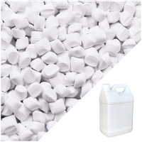 Granulés de masterbatch en plastique PE blanc de haute qualité Shandong NUOSEN, 2-3 mm, applications ABS/PS/PC/PP/PE, MFI personnalisable