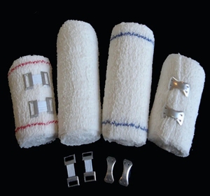 Sản xuất chỉnh hình <span class=keywords><strong>75g</strong></span> spandex đàn hồi Crepe băng cho chấn thương - Product Image 6