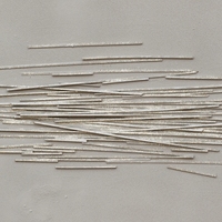Décoration murale d'art abstrait moderne, lignes argentées texturées, artisanat mural en métal pour la décoration moderne de la maison