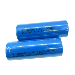 Nút Top 18500 lithium có thể sạc lại pin 3.7V 1500mAh 18500 pin Lithium ion - Product Image 5