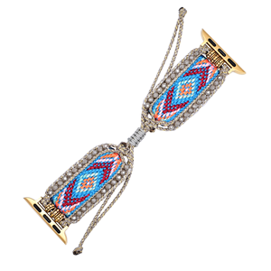 สายนาฬิกา Upro Bohemian สำหรับ Apple Watch Series 10 9 8 7 6 สายรัดข้อมือสไตล์โบฮีเมียนสำหรับผู้หญิง ขนาด 38 40 41 42 44 45 46 มม. - Product Image 6