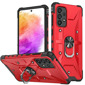 Funda de teléfono 3 en 1 con armadura gruesa de metal, con anillo de succión magnético, para <span class=keywords><strong>Samsung</strong></span> Galaxy A73, <span class=keywords><strong>A53</strong></span>, A33, 2022 - Product Image 1