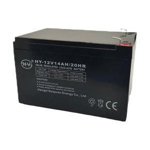 แบตเตอรี่แบบปิดผนึก <span class=keywords><strong>12V14Ah</strong></span> แบตเตอรี่ตะกั่วกรด ไม่ต้องบำรุงรักษา สำหรับระบบสำรองไฟ (UPS) และระบบรักษาความปลอดภัย - Product Image 1