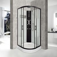 Cabine de douche vapeur économique, cabine de douche préfabriquée avec vapeur, cabine de douche entièrement fermée