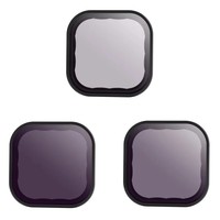 Telesin Lot de 4 accessoires de kit de filtre d'objectif CPL ND8 ND16 ND32 pour caméra d'action GoPro 13