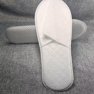 Pantoufles antidérapantes jetables tout-en-un en coton doux pour les voyages à l'hôtel <span class=keywords><strong>et</strong></span> la famille, blanches <span class=keywords><strong>et</strong></span> portables - Product Image 2