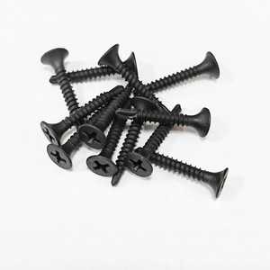 Tornillos Autoperforantes M3.5 x 35mm con Cabeza de Trompeta, Gris Fosfatado, Tornillo para Estructuras de Acero, Acero al Carbono C1022, Homn Reen - Product Image 1