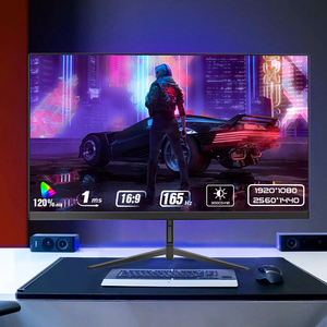 จอคอมพิวเตอร์โค้งขนาด 27 นิ้ว 32 นิ้ว ดีไซน์สวยงาม 165Hz สำหรับเกมเมอร์ อัตราส่วนภาพ 16:9 จอมอนิเตอร์เกมมิ่ง - Product Image 3