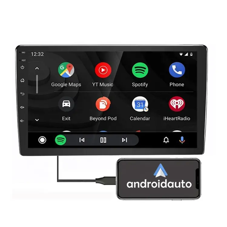 2 Din música Multimedia sistema Carplay pantalla táctil de Radio Autoradio coche Radio Estéreo 2Din Mp5 jugador