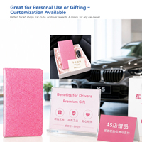 Portefeuille de rangement premium pour grand véhicule, porte-documents pour carte grise et assurance automobile, pour documents automobiles importants