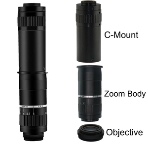 AM0650. 3 عدسة تكبير عالية الدقة 0.6X-5X أحادية اللون للمجهر الرقمي لفحص بب - Product Image 5