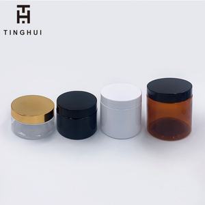 ขวดพลาสติกสีดำทรงกลมพร้อมฝาปิด PET สำหรับใส่เครื่องสำอางแบบพกพา  ลดราคา - Product Image 6