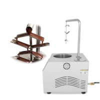 Nouvelle machine à chocolat chaud entièrement automatique de 5,5 L en acier inoxydable 304, 1000 W, pour la tempérage du chocolat, idéale pour les noix et l'utilisation en boulangerie