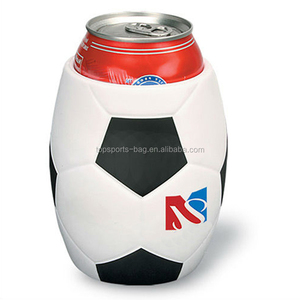 Bóng đá thiết kế chất lượng cao PU cao su bia có thể mát hơn 12oz mập mạp chủ sở hữu - Product Image 2
