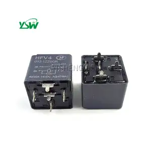 Componenti elettrici relè per automobili 12VDC 40A DIP 5pin HFV4 supporto per la quotazione della distinta base