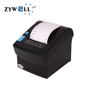 RoHS certifired thermique imprimante de reçus avec bluetooth et wifi ZY906 3 pouces 80mm facture papier imprimante