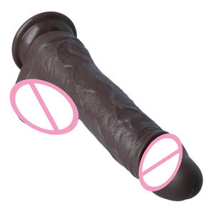 強力な振動、リモコン、強力な吸盤を備えた究極のブラックディルド、カップルのための完璧なアナルと突き上げセックス玩具 - Product Image 2