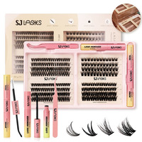 DIY Lash Clusters Wholesale Lash Glue Remover 30D Lash <strong>Extension</strong> Kit 320 Clusters False <strong>Eyelashes</strong>