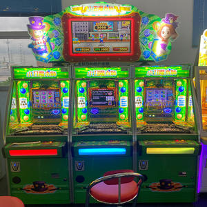 Coin Operated Mini Coin Pusher <strong>Arcade</strong> Game Machine Bonus Hole Video Draw Skill Single One-Handed Yield <strong>Token</strong> <strong>Custom</strong> Lucky Ride - Product Image 5