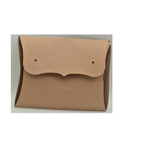 Personnalisé doré boîte d'oreiller en carton pour l'emballage de bonbons de mariage - Product Image 2
