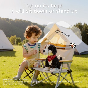 Juguete Interactivo Realista de <span class=keywords><strong>Border</strong></span> <span class=keywords><strong>Collie</strong></span> 2025, Regalos Educativos, Perro de Peluche que Canta y Camina con Control por Voz para Niños Mayores de <span class=keywords><strong>3</strong></span> Años - Product Image 5