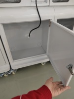 Machine à griffes en bois à monnayeur avec armoire en bois, pour animaux en peluche, avec accepteur de billets et jouet en peluche